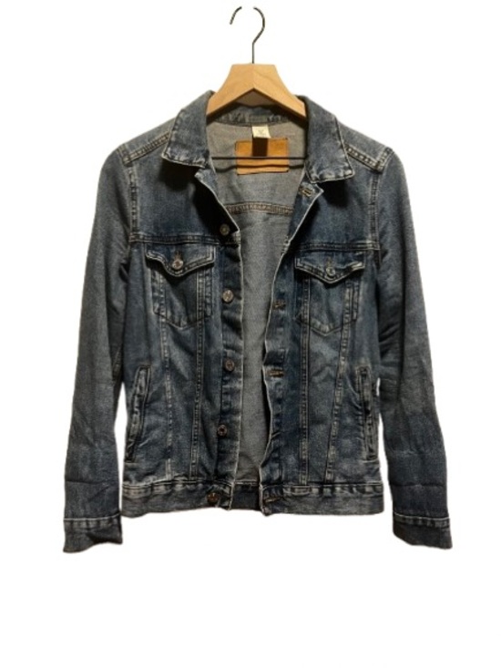 H&M Jackets & Blazers - H&M Women's Denim Jacket - Faded Blue